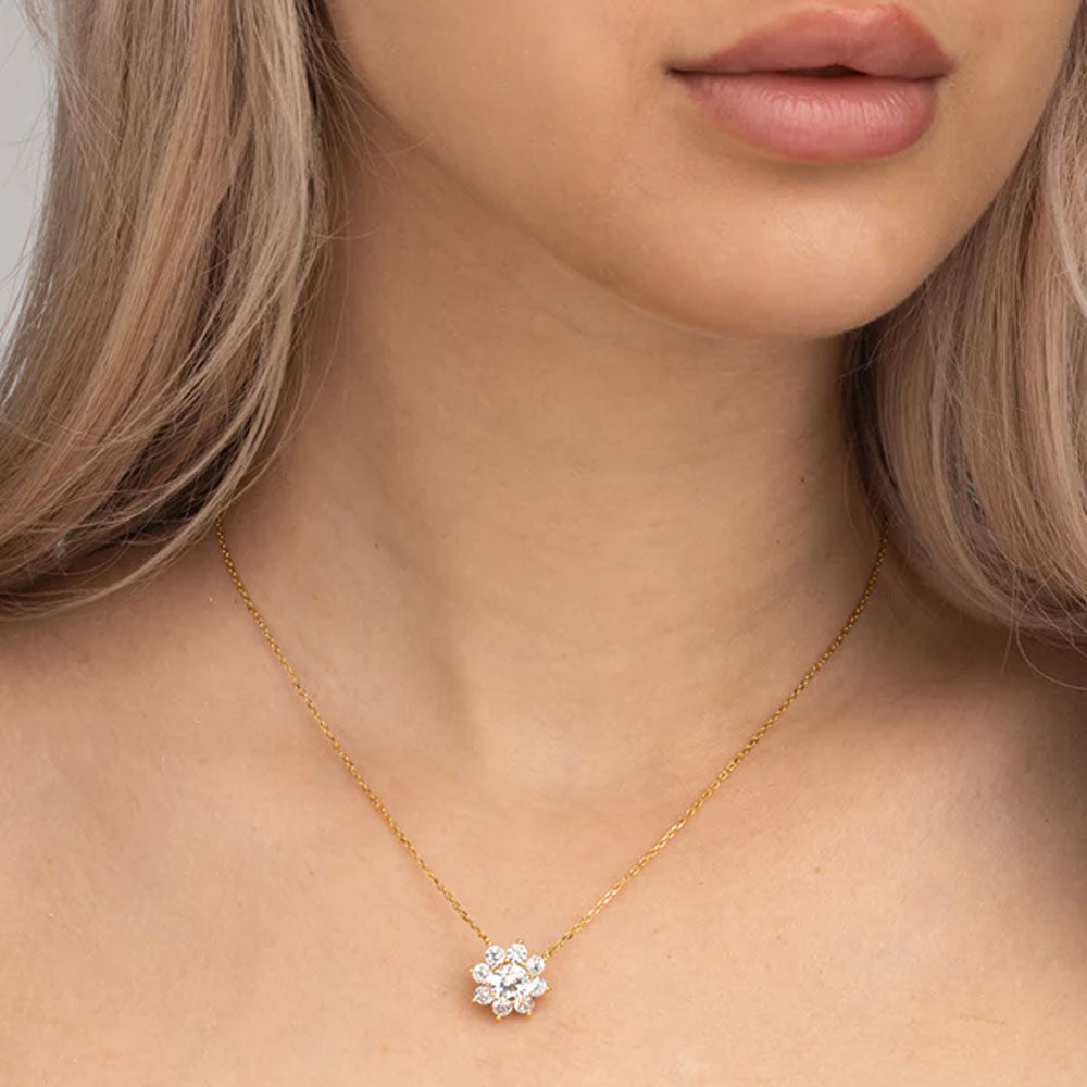 Alluring Designer Diamond Necklace - Alapatt Diamonds
