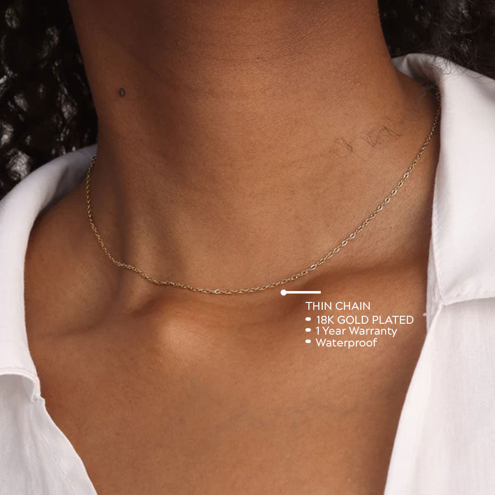 Thin clearance chain choker