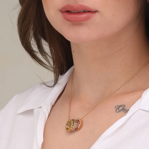 Three Circles Necklace - Image 1