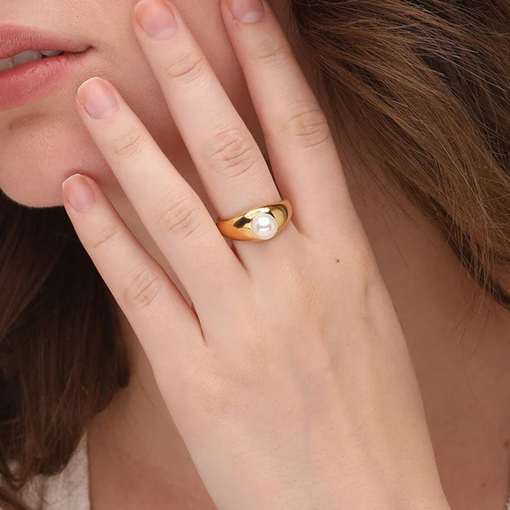 Bold Pearl Ring - Image 1