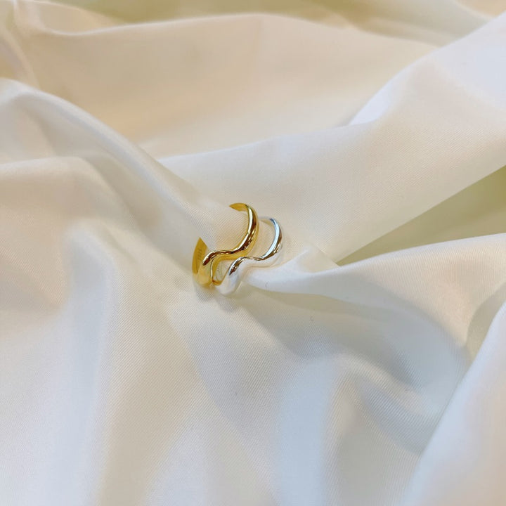 Shop Knot Affair Ring- 18k Gold Plated Palmonas-4