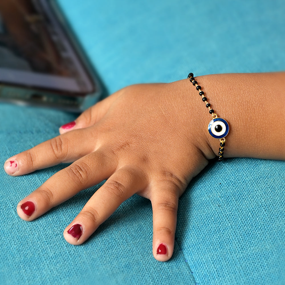Evil Eye Baby Bracelet | 925 Sterling Silver