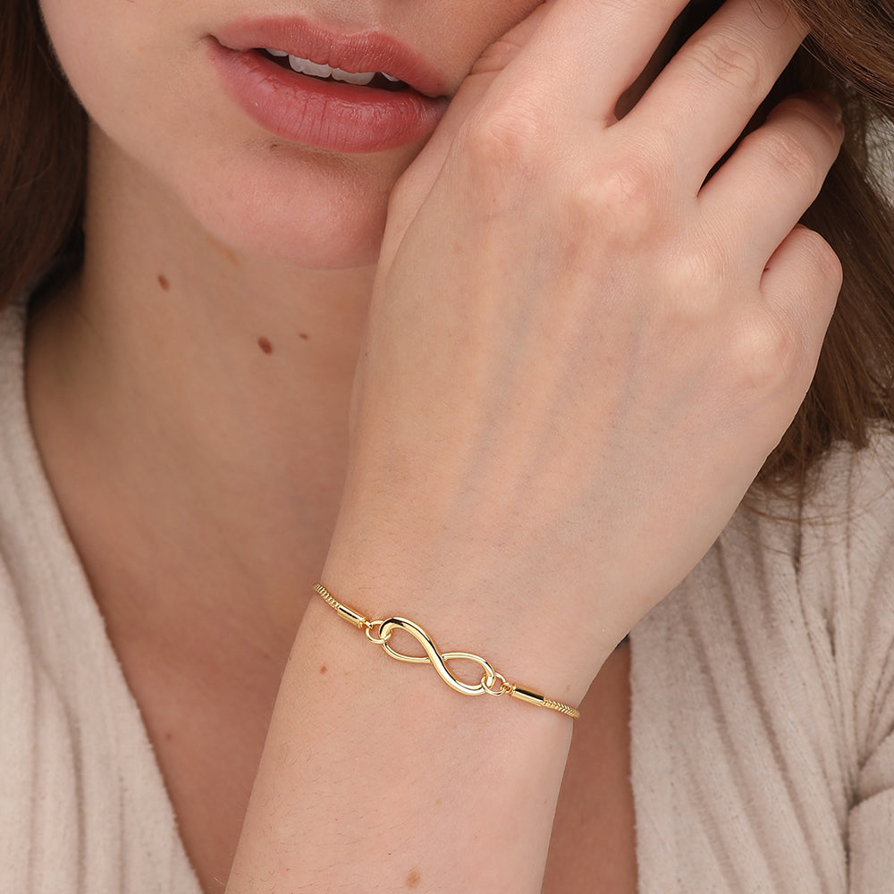 Buy ESTELLE Gold Plated Dazzling Mangalsutra Bracelet | Shoppers Stop